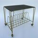 Desserte console range disques 1960