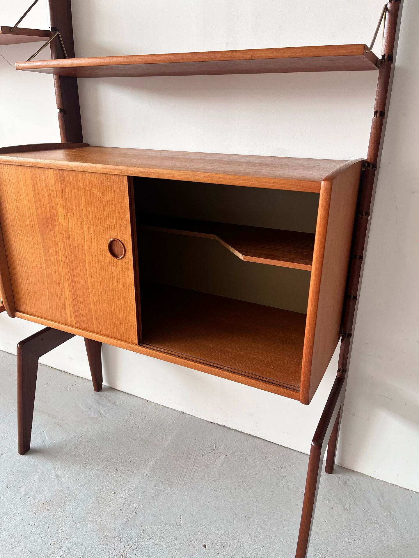 Scandinavian Bookcase by John Texmon, 1960’s, Mid Century, Norway