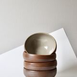 Set of sandstone bowls