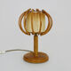 Rattan bedside lamp, 50s