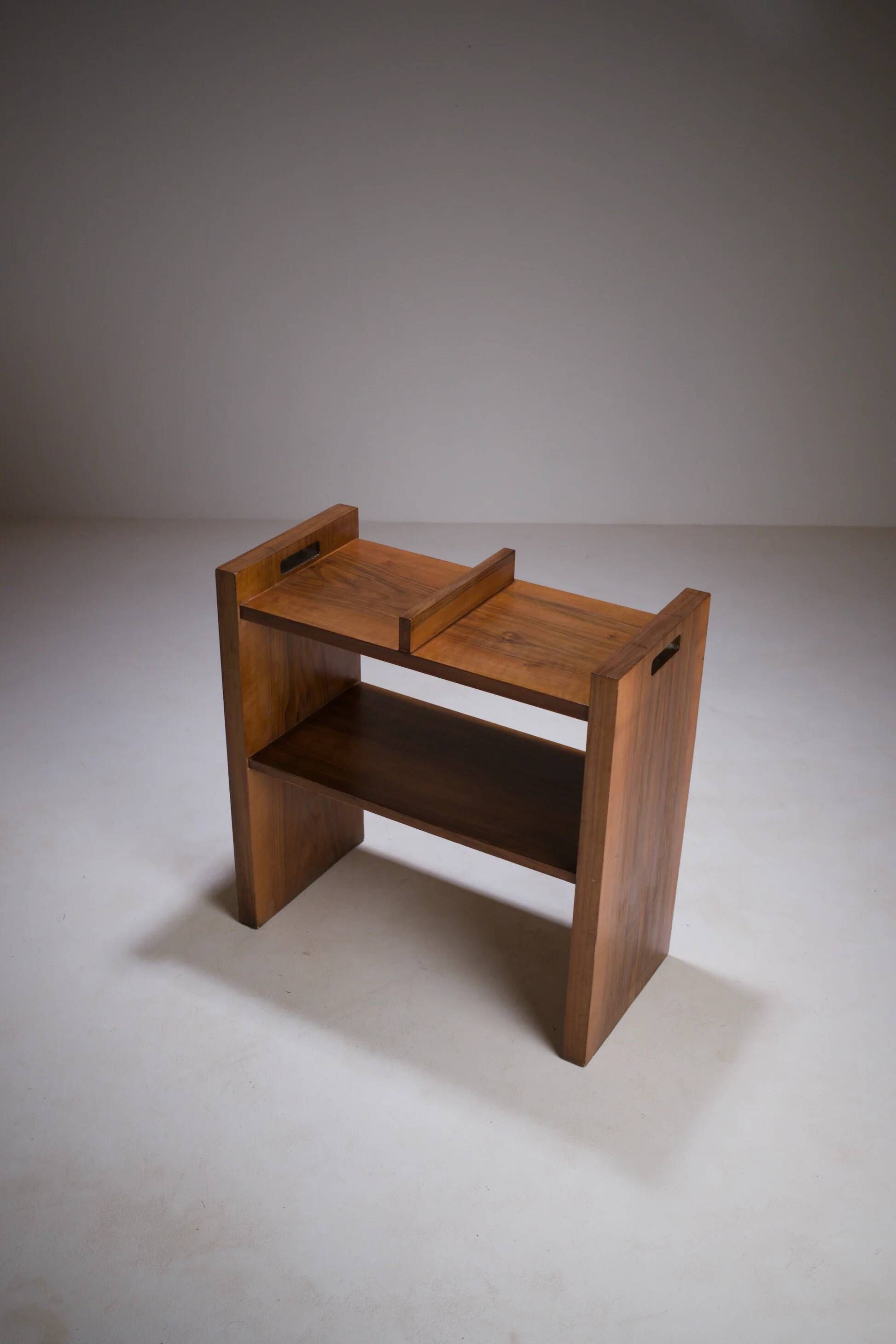 Rationalist side shelf, around 1930