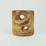 Very beautiful sculptural bertoncello italy ceramic vase roberto rigon 1970s model 911