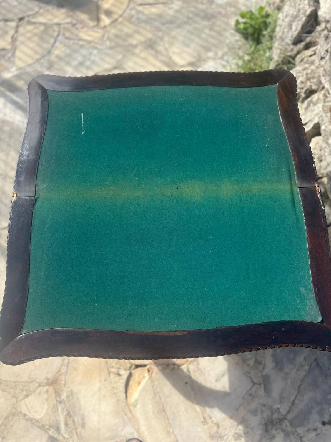 Louis XV style games table, 19th century