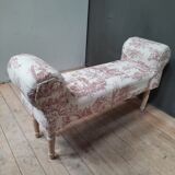 Lined bench