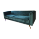 Sofa new dark green velvet 3 places