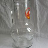 Glass Tropico advertising pitcher