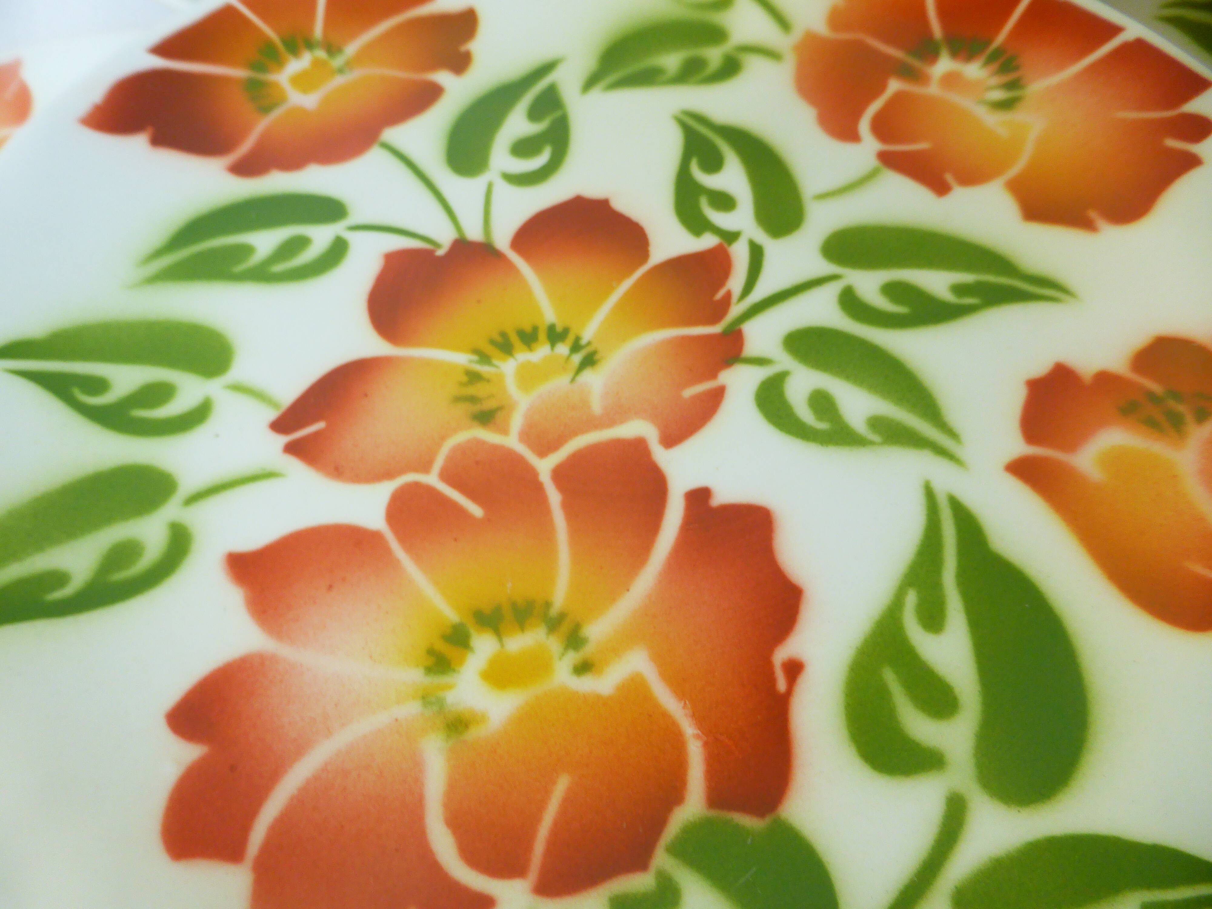 6 Moulin des Loups Orchies Ontario pattern dessert plates 210686