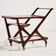 Alder Wood Trolley by Cesare Lacca for Cassina, 1950s