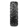Pieniek vase, grey glass, Huta Hortensja, Poland, 1970s