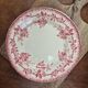 Antique footed compote HB & Cie with rose decoration – Ironstone