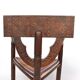 Traditional Swedish chair "Munkstol"