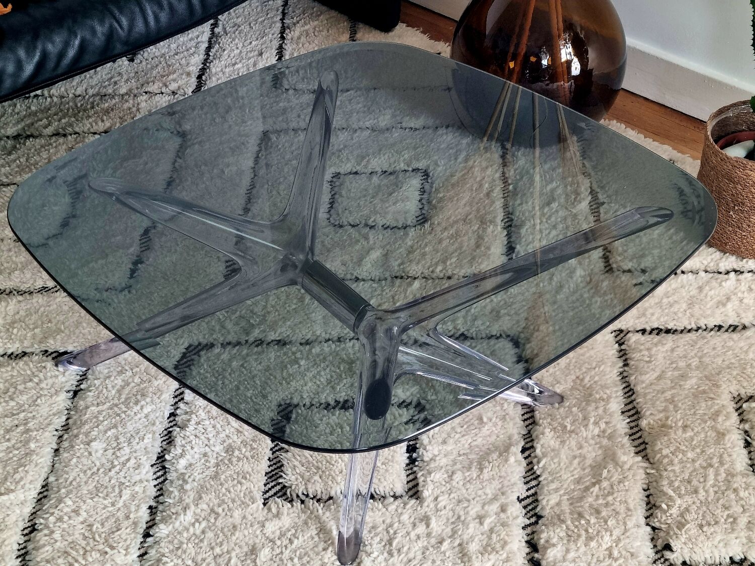 Blast coffee table design Philippe Starck, Kartell