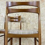 2x 60s 70s dining chair dining chair mid century Danish modern design