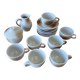 Antique stoneware coffee service