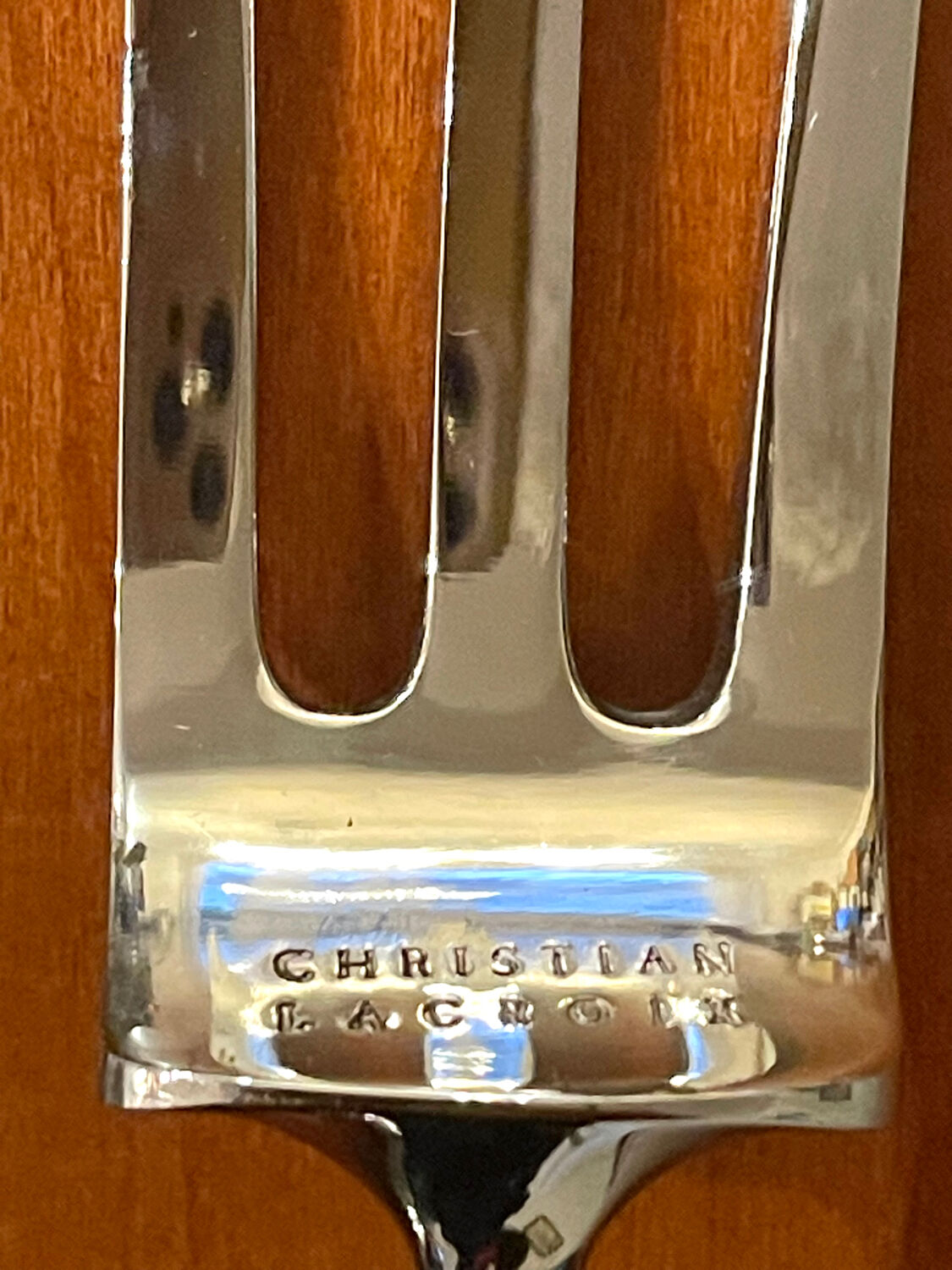 Christofle and Christian Lacroix, service cutlery.