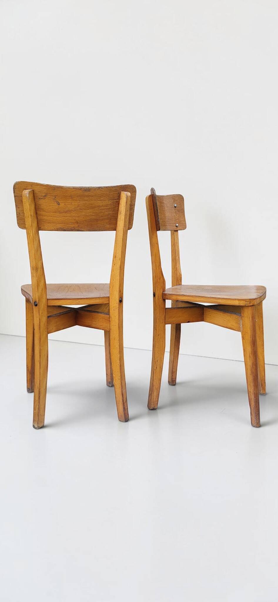 Chaises bistrot Luterma 1950