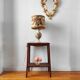 Vintage solid wood console – Art Deco style 1930-40s