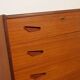 Commode danoise vintage 6 tiroirs en teck