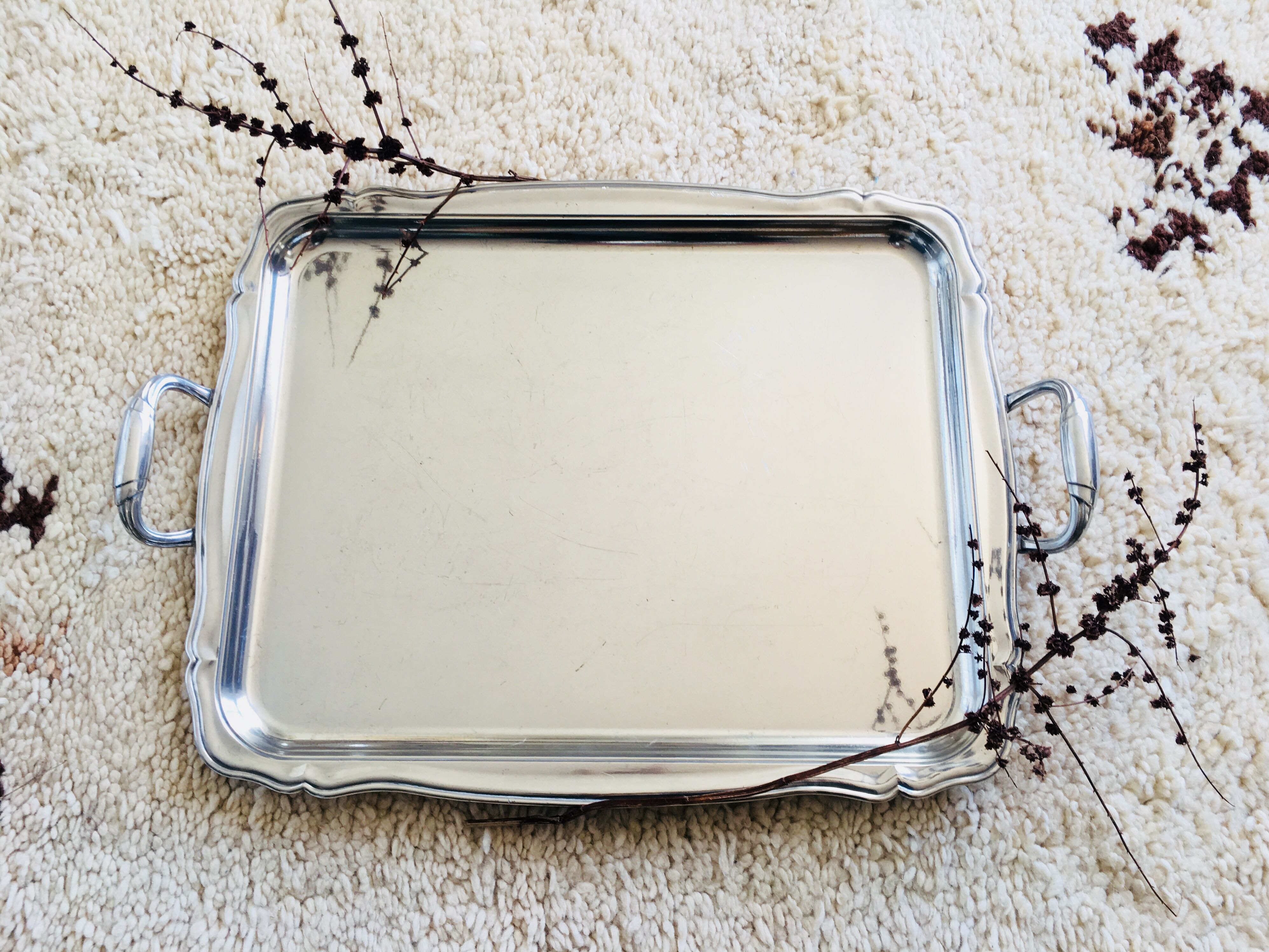 Vintage silver plate