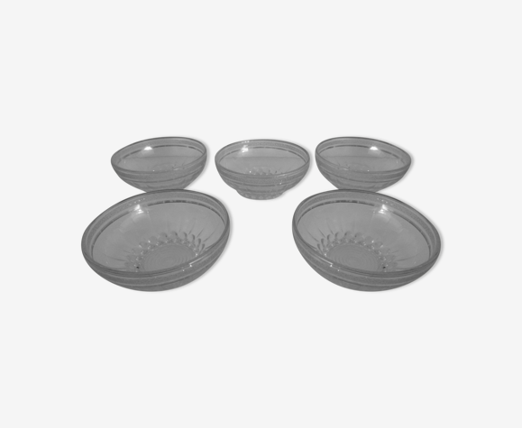 5 granite glass cups