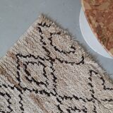 Moroccan berber carpet woven hand, beniouarain 72x166cm