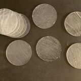 10 textured altuglas coaster