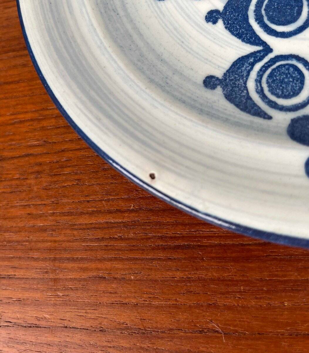 Mid-century German ceramic plates by Ceramano, 1960s, set of 4.