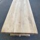 Large stripped solid oak monastery table – 200 cm