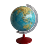 Luminous terrestrial globe
