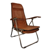 Italian folding armchair