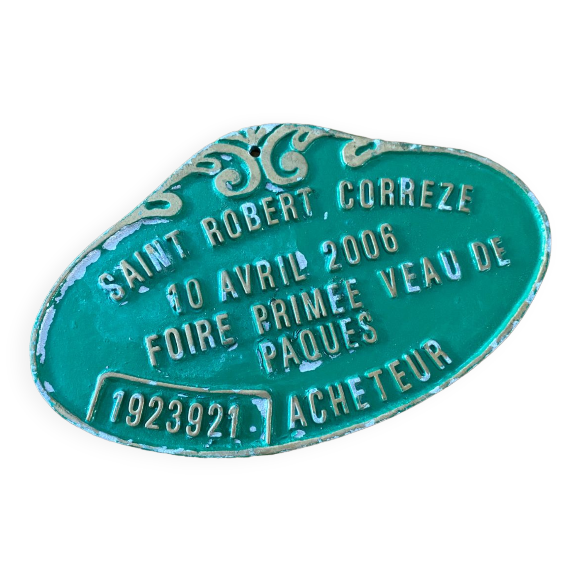 Green Agricultural Competition Plaque