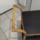Vintage rattan serving trolley