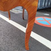 Commode ancien Louis XV marqueterie plateau marbre