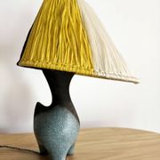 Lilette and Gilbert Valentin Les Archanges collector's lamp, France 1950