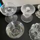 Series of 6 vintage candle holders 70s