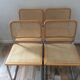 Série de 4 chaises Marcel Breuer Cesca B32