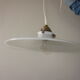 Suspension ancienne en opaline