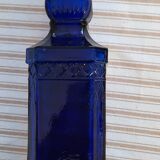 Blue glass bottle