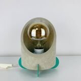 Postmodern lamp from the 80s, Memphis style.