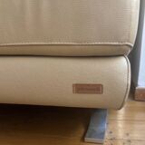 3-seater leather sofa Poltrona Frau