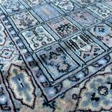 Pair of Persian rugs in wool and silk