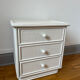 Vintage Rattan bedside table 3 drawers