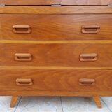 Vintage beech secretary