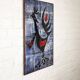 Modernist ceramic wall panel by J.G. Picard, Vallauris, 1960s.
