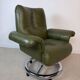 Italian executive armchair attributed to Guido Faleschini for i4 Mari.