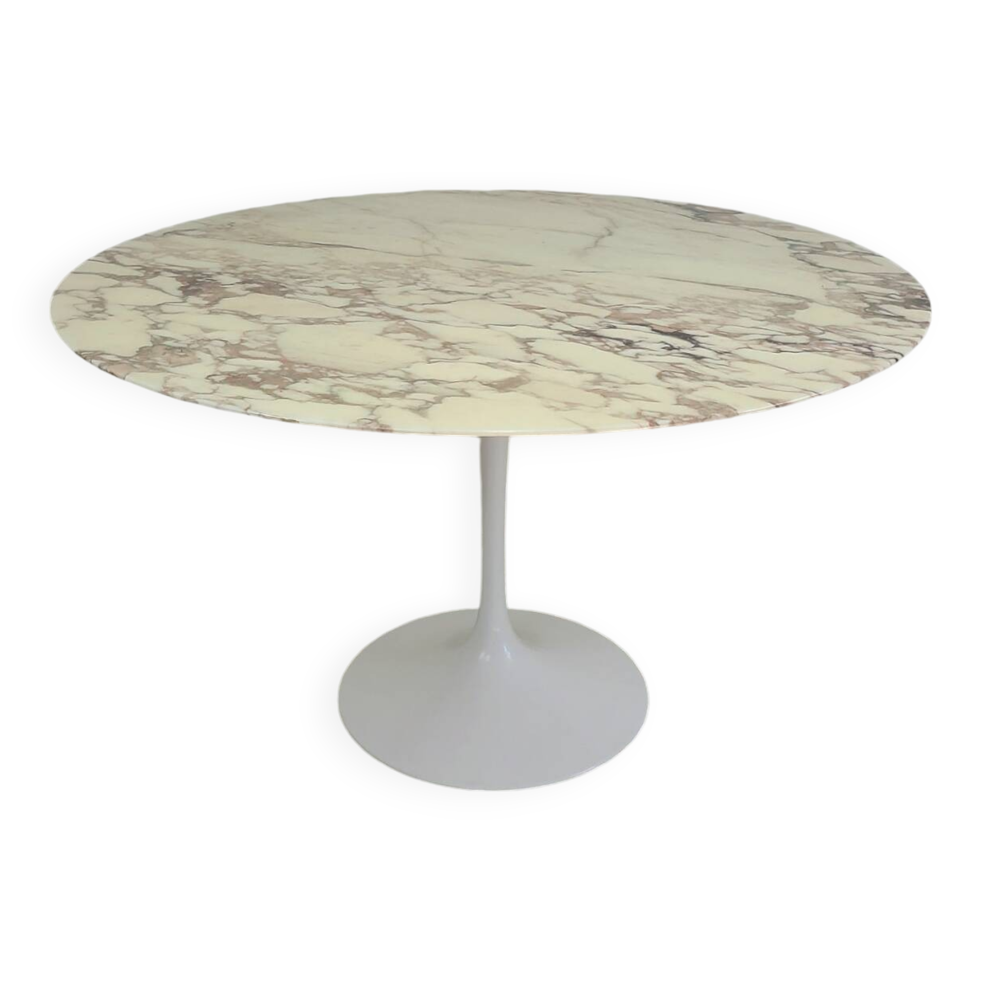 Knoll Eero Saarinen Vintage 1970s Marble Tulip Dining Table