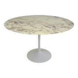 Knoll Eero Saarinen Vintage 1970s Marble Tulip Dining Table