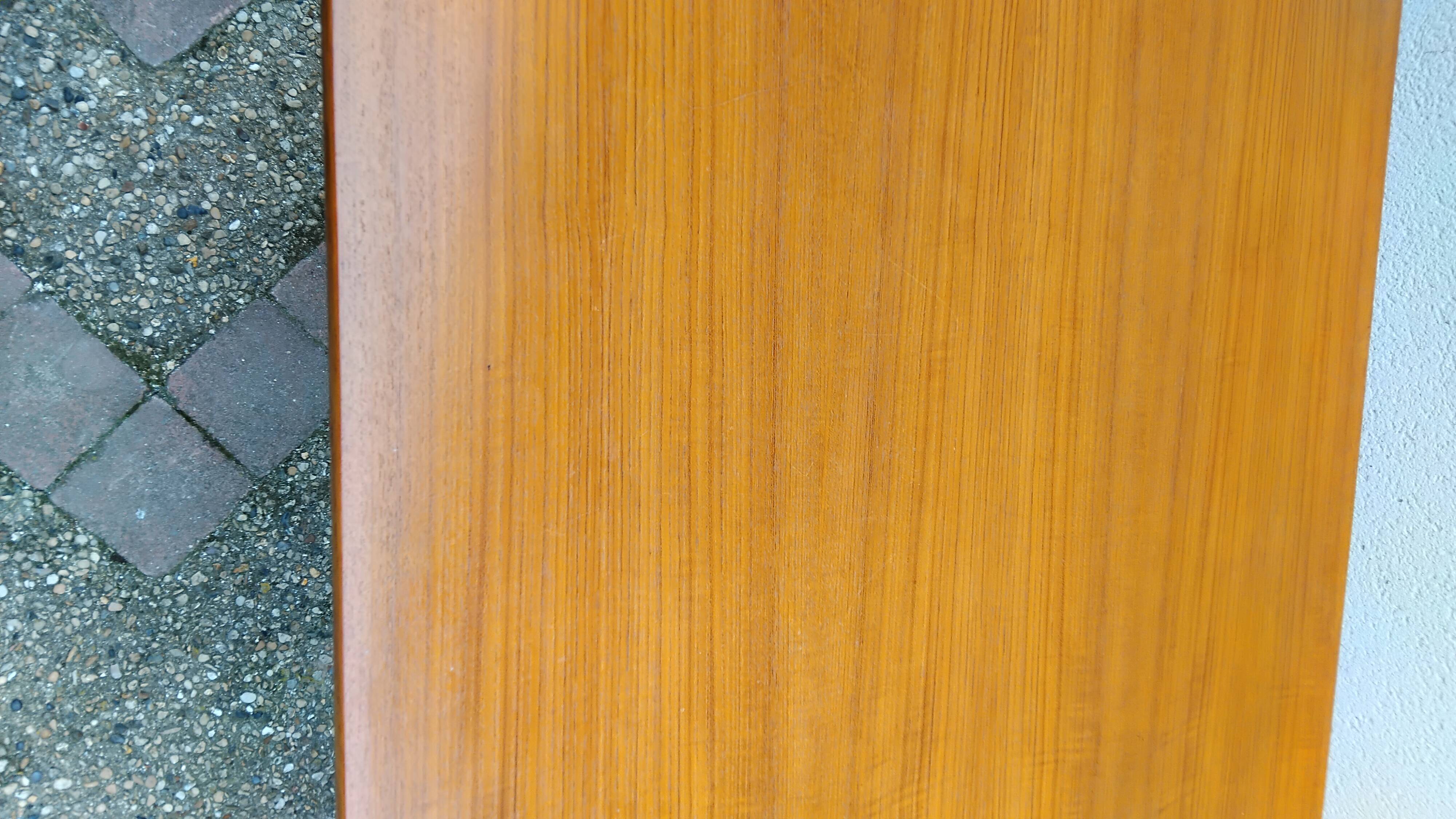 Vintage Rectangular Dining Table in Scandinavian Teak 1960s