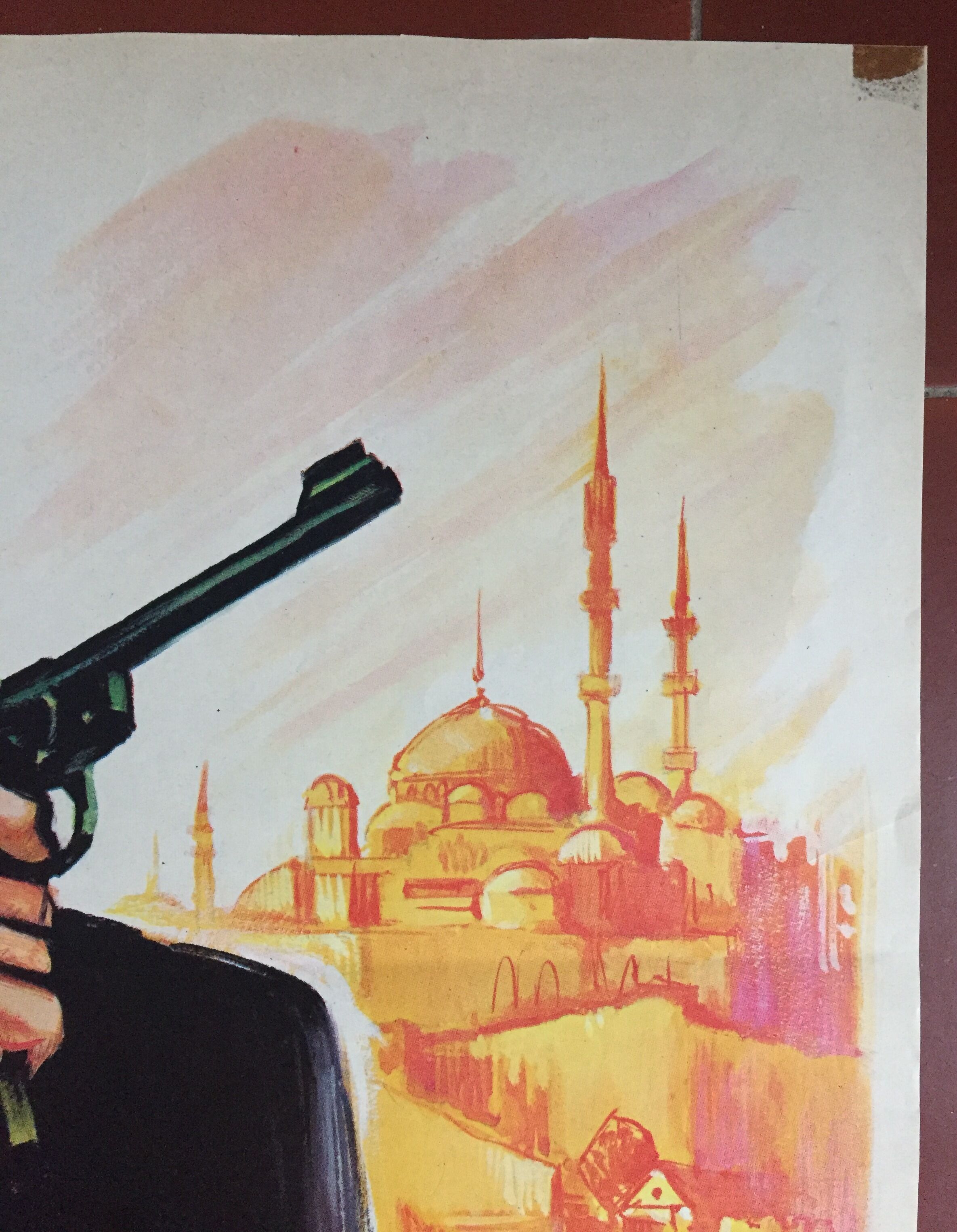 Original poster "Good Kisses from Russia" James Bond 60x80cm