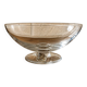 Refined creation by the Daum house for this snail-shaped bowl.